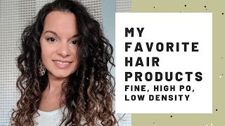 My Favorite Hair Products For Fine Curly Hair - Curly Girl Method