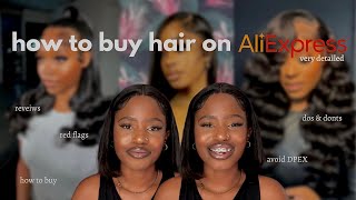 How To Buy Affordable Hair On Aliexpress | Very Detailed | South African Youtuber