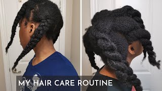 My Full Natural Hair Care Routine Updated (Type 4C Hair)