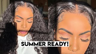 Ready To Wear! Deep Wave Hd Lace Front Wig! Easy Style And Install! Beginner Friendlyomgqueenhair