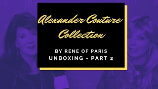 Unboxing The Alexander Couture Synthetic Wig Collection Part 2!!!
