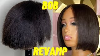 How To Wash & Style A Bob Wig