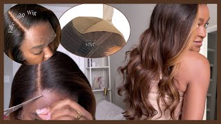 First Impression | Straight Out Of The Box, Ready To Wear Fake Scalp Wig| Hairvivi