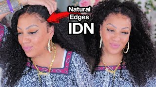 My Edges Growing? Most Natural Curly Edges Yet  #Idnhair " I Define Natural Hair #Muffinismylov