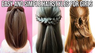 Hair Styles For Girls Simple And Easy | Braided Hairstyle For Women 2023