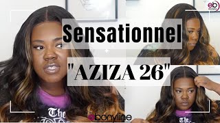 Sensationnel Cloud9 What Lace Human Hair Blend Hd Lace Wig "Aziza 26" | Ebonyline.Com
