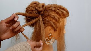 Beautiful Hairstyle For Valentines Day : Bun Hairstyles : Wedding Hairstyles