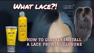 How To Quickly Install A Lace Frontal/Lace Closure Wig