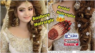 Bridal Hairstyles#Front Bridal Hairstyle For Long Hair#Kashees Hairstyle #Wedding Hairstyle#Rkworld#