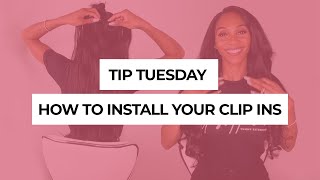 Yummy Extensions: How To Install Clip-In Extensions (For Blunt Cut Hair)