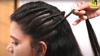 Beautiful Side French Braided Hairstyle | Easy Hairstyle For Girls | Cute Hairstyle For Girls