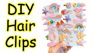 How To Make Hair Clips||Hair Clips||Crochet Hair Clips||Homemade||Diy Hair Clips||Sajal Malik