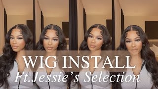 Body Wave Queen 90'S Layered Cut Wig Install+ Style | Jessie'S Selection Wig Review