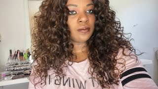 Outre Synthetic L-Part Lace Front Wig - Amber (Futura)