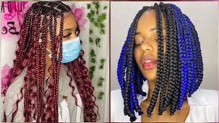 Exquisite Box Braids Hairstyles That Look Really Hot 2022