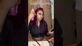 Bomb Af!99J Burgundy Color Lace Wig Review | Claw Clips Hairstyle Ft.@Ulahair