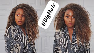 Crochet Braid Hairstyles || No Leave Out|| Big Hair Friendly