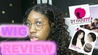 Wig Review Dyhair777 |Brazilian Loose Wave 100% Virgin Hair|