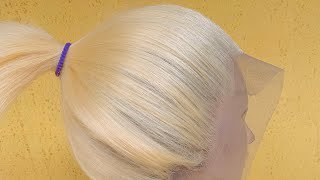 How To: Diy A Well Detailed Beginner Friendly 360 Full Lace Ventilation (Blonde)