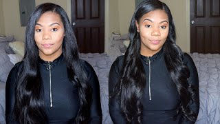 How To Curl Clip In Extensions| Irresistible Me Black Diamond Infrared Flat Iron 2020 Edition