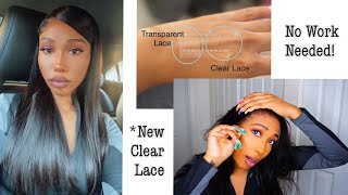 *New Clear Lace, Easy To Apply| No Bleach No Plucking| Game Changer! Ft. Xrsbeauty Hair