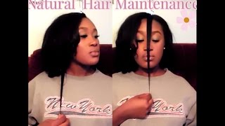 Cheap Hair Maintenance For  4B/4C Natural Hair