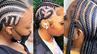 2022 New Ghana Braids Hairstyles For Ladies: Best Hairstyles Tutorials Videos Compilation To Rock