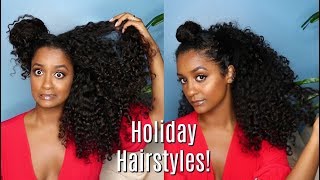 Holiday Curly Hairstyles | Affordable Products!