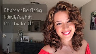 Root Clipping Naturally Wavy Hair For Volume Tutorial | Curly Girl Method | Irene'S Beauty Time