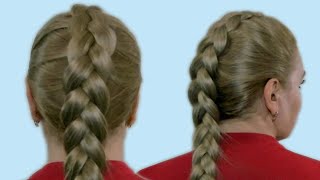 Reverse French Braid Tutorial Video| Hairstyles For Medium Long Hair