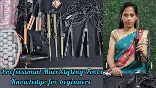 Professional Hairstyling Tools Knowledge For Beginners|Chennai Hairstylist|Southindian Hair Stylist