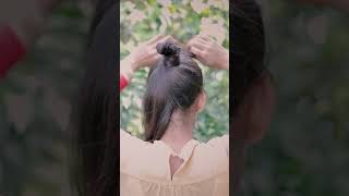 Simple Juda Stick Hairstyle - Simple Hairstyle - Quick Hairstyle - #Shorts #Simplehairstyle #2023