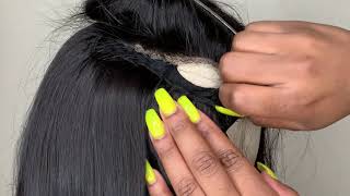 Replace Your Closure On Your Wig | Easiest Method | Ft. Baby Heir | Chantler Tiara | Tutorial