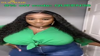 Honest Review Of Glueless Hd Lace Wig  5X5 Hd Lace Closure Wig | Crazy Soft Curly Hair Ft.#Ulahair