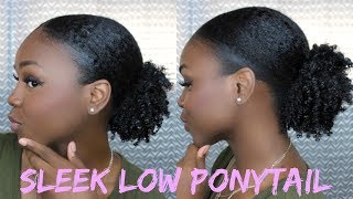 Sleek Curly Ponytail | Kinky 4 Hair