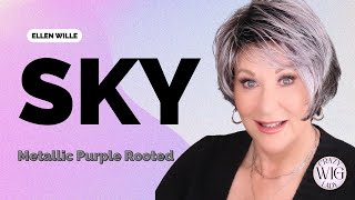 Ellen Wille Sky Wig Review | Metallic Purple Rooted | New Color | Why You Need This Style!
