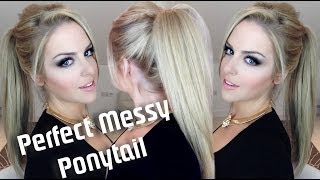 Perfect Messy Ponytail