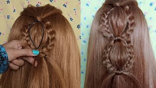 Easy Open Hairstyle | Open Hairstyle | Party Hairstyle | Wedding Hairstyles | Saree Hairstyle | Hair