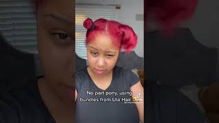 How To: Genie/ High Extended Ponytail |Sleek High Flipped Out Ponytail! Barbie Pony On Natural Hair