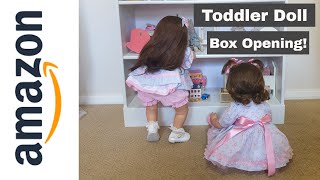 Toddler Doll Box Opening:  Angel Baby 60Cm 24 Inch Long Hair Little Princess (Amazon)