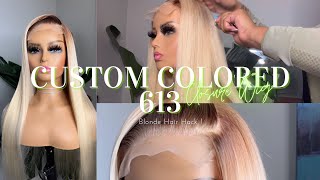 Dark Root Blonde Unit | 5X5 Closure | Customize Tutorial | Chaneljyinya