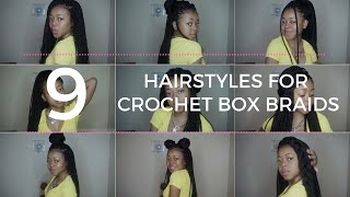 9 Hairstyles For Crochet Box Braids | Arie Brianna