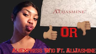 Unboxing And Thoughts Of Alijasmine | Peruvian Straight 360 Lace Front Wig
