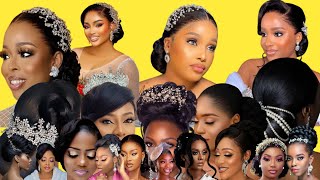 2023 Black Wedding Hairstyles|| Best Wedding Hairstyles For Brides||Cute Black Women Bridal Hair.