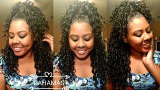 Outre Synthetic Half Wig Quick Weave - Bahamas (Futura) 1B