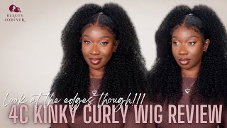 Tax Season Ready! | Still Bouncy Kinky Curly Wig After Being Washed | Ft Beauty Forever | Tan Dotson