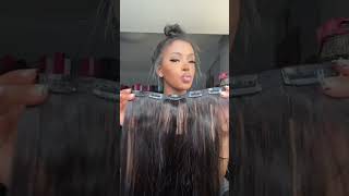 Bringing Back The "Natural" Weave  Clip Ins On Texlaxed Hair || Ft. Ulahair