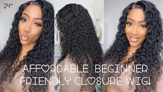 My Favourite Curly Texture! | Beginner Friendly 4X4 Wig Install | Ft. Wignee