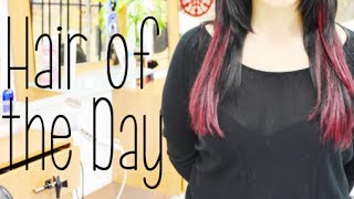 Hair Of The Day - Hotd - Adding Plum With Tape Extensions | Instant Beauty