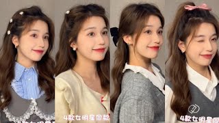 Korean Style*Quick & Easy Hairstyle Tutorial For Cute Girls